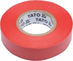 Izolační páska elektrikářská PVC 15mm / 20m červená Yato