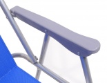 Židle kempingová skládací BERN modrá Cattara
