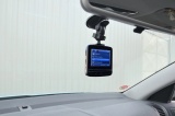 Kamera do auta Full HD 2,4" červená GPS Compass