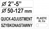 Řezač trubek 50 - 127 mm PVC, Al, Cu Yato