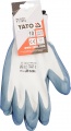 Pracovní rukavice nylon/nytrylit Yato