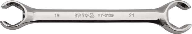 Klíč prstencový polootevřený 11x12 mm Yato