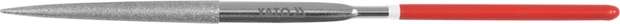 Pilník jehlový diamantový půlkruhový 3 x140 mm Yato