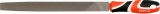 Pilník zámečnický plochý středně hrubý 250 mm Yato
