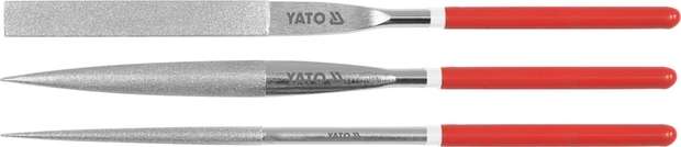Sada pilníků jehlových diamantových 5 x 180 mm 3 ks Yato