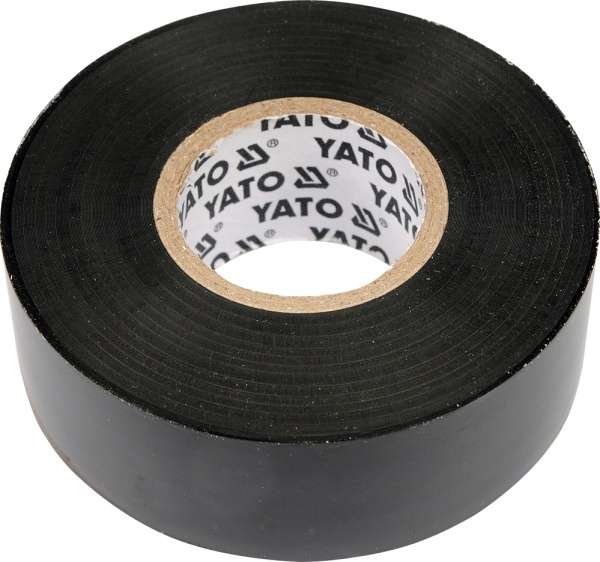 Páska izolační 12 x 0,13 mm x 10 m černá Yato
