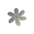 Znak SMALL FLOWER samolepící METAL malý