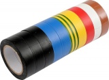 Páska PVC 19 x 0,13 mm x 20 m 10 ks barevné Vorel