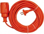 Kabel prodlužovací 10 m oranžový Vorel