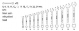 Sada klíčů očkoplochých 12ks 8-24 mm Yato