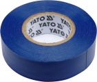 Izolační páska elektrikářská PVC 19mm / 20m modrá Yato