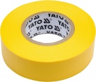 Páska izolační 19 x 0,13 mm x 20 m žlutá Yato