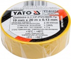 Páska izolační 19 x 0,13 mm x 20 m žlutá Yato