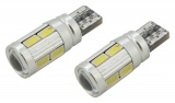 Žárovka 10 SMD LED 3chips 12V T10 CAN-BUS ready bílá 2ks Compass