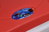 Chladící box 30litrů RED 220/12V displej s teplotou Compass