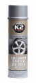 K2 SILVER LACQUER FOR WHEELS RALLY 500 ml - stříbrný lak na kola K 2