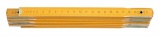 Metr skládací 2 m dřevěný žlutý Vorel