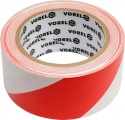 Páska výstražná červenobílá 48 mm x 33 m Vorel