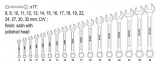 Sada klíčů očkoplochých 17ks 8-32 mm Yato